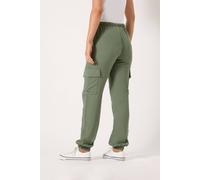 Long Tall Sally Tall Crepe Cargo Trousers In Green Green 20XL