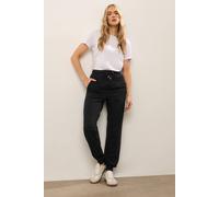 Long Tall Sally Tall Cuffed Drawstring Joggers In Black Black 10