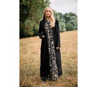 Long Tall Sally Tall Formal Maxi Coat In Black Black 16