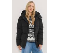 Long Tall Sally Tall Padded Coat In Black Black 14