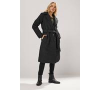 Long Tall Sally Women's Tall Padded Midi Coat in Black | Size: 20 Long Tall Sally Black 20