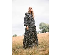Long Tall Sally Tall Paisley Maxi Dress In Black Black 14