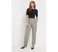 Long Tall Sally - LTS Tall Pleated Barrel Leg Trousers - Women's Light Grey