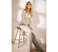 Tall Satin Side Stripe Trousers Long Tall Sally Light Brown 16XL