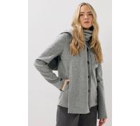 Long Tall Sally Tall Scarf Jacket In Grey Grey 8