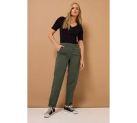 Long Tall Sally Tall Straight Leg Chino Jeans In Light Khaki Light Khaki 22XL