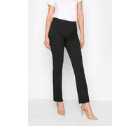 Long Tall Sally Tall Straight Leg Trousers In Black Black 22XL