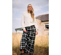 Long Tall Sally Tall Textured Cardigan In Ivory Ivory 22-24