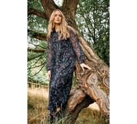 Long Tall Sally Tall Tiered Midaxi Dress In Purple Purple 16