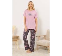 Long Tall Sally Tall 'weekend Dreaming' Slogan Pyjama Set Multi