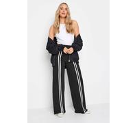 Long Tall Sally - LTS Tall & White Front Stripe Wide Leg Trousers - Women's