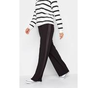 Long Tall Sally - LTS Tall Wide Leg Tuxedo Trousers - Women's Black