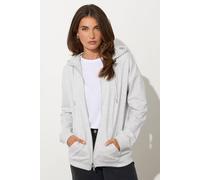 Long Tall Sally - Lts Tall Light Zip Through Pocket Hoodie - Women's Grey