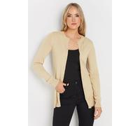 Long Tall Sally - Lts Tall Natural Brown Button Down Knit Cardigan - Women's