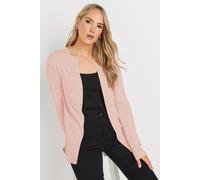 Long Tall Sally - Lts Tall Blush Pink Button Down Knit Cardigan - Women's