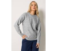 Long Tall Sally Women's Tall Knitted Jumper in Grey | Size: 14/16