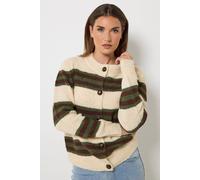 Long Tall Sally Women's Tall Premium Knitted Cardigan Sweater in Natural | Size: 14/16