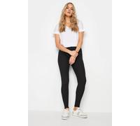 Long Tall Sally Women's Tall Ribbed Leggings in Black | Size: 12XL