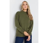 Long Tall Sally Women's Tall Turtle Neck Jumper in Olive | Size: 10-12 Long Tall Sally Olive 10-12