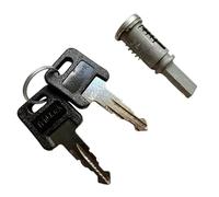 Long Tang Barrel Lock with 2 Keys - Replacement for A1055 & A1056 Caravan Door Lock Assemblies - Durable Long Shaft Security Barrel