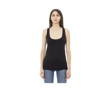 Long Tank Top - female - Just Cavalli - Sleeveless Tops - Black - XL - Tops XL