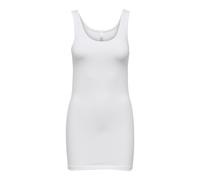 Long tank top for women Only Live love life White L
