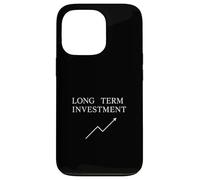 Long Term Investment Finance Mindset Investor Quote Case for iPhone 13 Pro