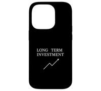 Long Term Investment Finance Mindset Investor Quote Case for iPhone 14 Pro