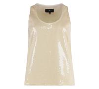 Long Thank top in cotton - female - 7 For All Mankind - Sleeveless Tops - Pink - XS - Tops XS