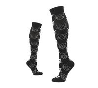 Long Thermal Thick Mens Socks Stretchy Cotton Thigh High Girls Hiking Trainer Running Colourful unisex Sports and School Uniform