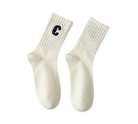 Long Thermal Thick Mens Socks Stretchy Cotton Thigh High Striped Crew Cushioned Sole Work Insulated with Reinforced Heel