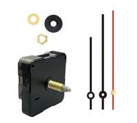 Long Thread Clock Movement Replacement for Craft Clocks, Silent and Easy to Use (A)