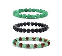 Long tiantian 3PCS Money Bracelet for Women Feng Shui Healing Bracelet Wealth Bracelet Spiriletta Pulseras Amuleto Espiritual, L, no gemstone