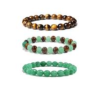 Long tiantian 3PCS Money Bracelet for Women Feng Shui Healing Bracelet Wealth Bracelet Spiriletta Pulseras Amuleto Espiritual, L, no gemstone