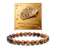Long tiantian Money Bracelet For Women Feng Shui Jade Tiger Eye Healing Bracelet Wealth Amulet Spiriletta Pulseras Green Jewelry, L, Stone, no gemstone
