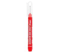 Long Tip Marker | Construction Marking Pen | DIY Project Stain Tool, Permanent Long Dry Nose Text To Deep Hole Line-Precision Drill Sh
