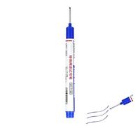 Long Tip Marker Drill Hole Marker Multipurpose Long Nose Mechanical Pen Ink Pen Hole Marker Waterproof Woodworking Glass Industry Metal Processing