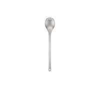 Snow Peak Long Titanium Spork, Silver, Ultralight Titanium Spork for Camping, Outdoors and Home