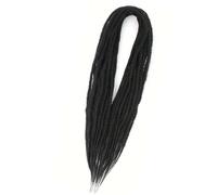 Long Twist Braiding Hairpiece Heat Friendly Synthetic Fiber Curly Afro Kinky Crochet Dreadlocks Hair Extension 10 Strands Dreadlock Hairpiece