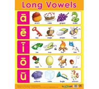 Long Vowels Literacy & Grammar School Poster