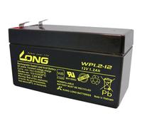 Long VRLA 12V 1.2Ah AGM Battery Maintenance-Free VDS Certified WP1.2-12