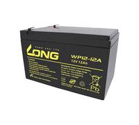 Long VRLA Battery 12V 12Ah AGM 4.8mm Blade Terminal