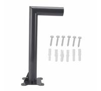 Long Wall Mount Kit for Starlink, Aluminum Alloy Starlink Mounting Kit, Heavy Duty Starlink Pole Mount for Roof Wall Satellite Internet (Long 62x2cm / 24.4x0.8in)