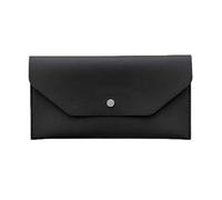 Long Wallet for Men, Slim PU Leather Envelope Wallets Multifunctional Holder | Women Envelope Wallets for Daily Outgoing Dating Shopping, Black, riferimento alla descrizione, Please refer to