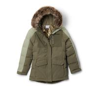 Columbia Marquam Peak Fusion III Parka Jacket with Hood Forest Green Kids - M