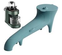 Long Water Funnel - Premium Silicone Food Safe Material, Wide Mouth Structure Steady Stream System, Efficient Liquid Pouring Solution for Meess-Free Filling | Accessory for Kitchen Baristas Machines