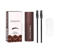 Long Wear Eyebrow Powder Lazy Eyebrow Powder Hairline Powder Facial Contouring Shadow Powder Stamp Eyebrow Powder Eyebrow Pencil Set (A, One Size)