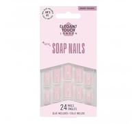 Long Wearing Soap False Nails - Bubble Bliss (OA40