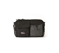 Long Weekend Santa Fe Shoulder Bag (Black) - Weatherproof Crossbody Travel Bag for 35mm Film Cameras, Essentials, and Everyday Carry