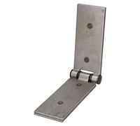 Long Weld-on Butt Hinge Heavy Duty with Bushes 240x50mm Industrial Quality